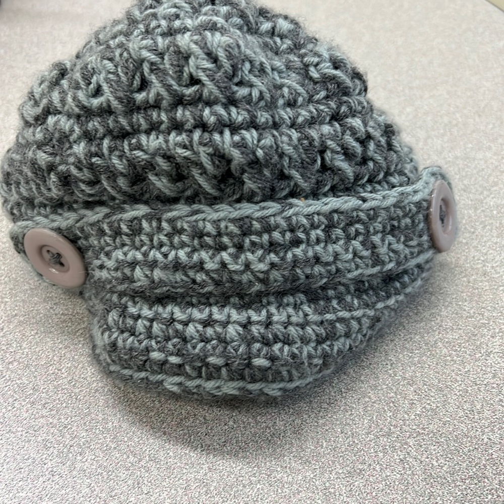 Newsboy Gray knit hat